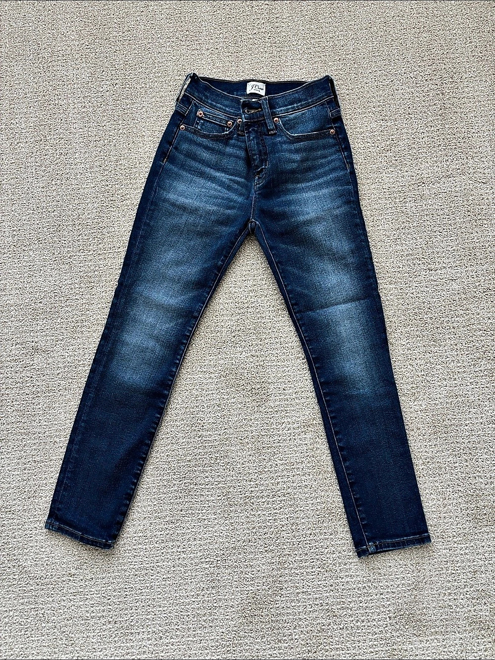 J.Crew Toothpick Skinny Jean Women's Blue Skinny Jeans